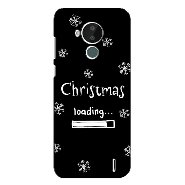 Чохол з принтом «Christmas loading» для Nokia C30