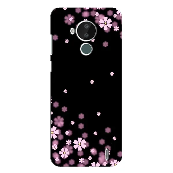 Чехол с принтом «Цветочки маленькие» для Nokia C30 Чехол с принтом «Цветочки маленькие» для Nokia C30