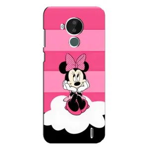 Эксклюзивный чехол для Nokia C30 (AlphaPrint - Мультяшные) (Девочка Maus)