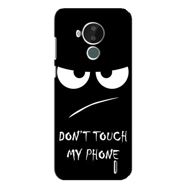 Чехол с принтом «Dont Touch» для Nokia C30