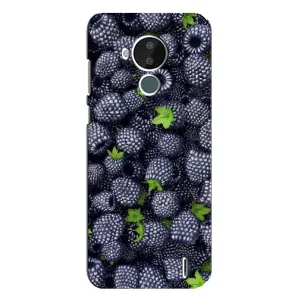 Чехлы с Фруктами для Nokia C30 (VPrint) (Ежевика)