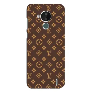 Чехлы Луи Витон для Nokia C30 (AlphaPrint - LOUIS VUITTON) (фон LOUIS VUITTON)