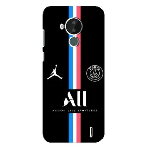 Чехлы PSG для Nokia C30 (AlphaPrint) (футболка ПСЖ)