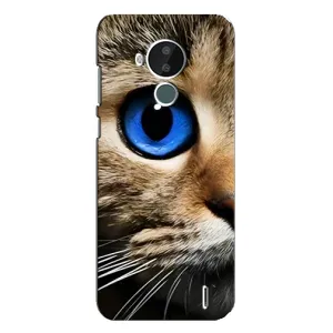Чехлы с Котиками для Nokia C30 (VPrint) (Глаз кота)