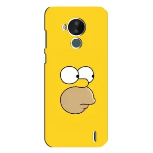 Чехол с Симпсонами для Nokia C30 (VPrint) (Гомер)