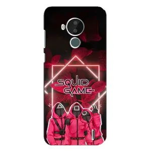 Чохол Гра в кальмара для Nokia C30 (Охоронці Гра кальмара)