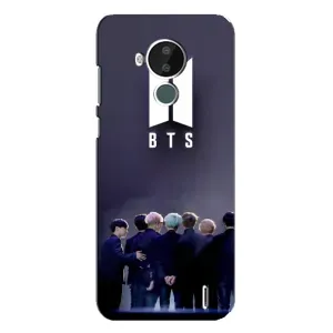 Чехлы BTS для Nokia C30 (AlphaPrint) (Группа BTS)