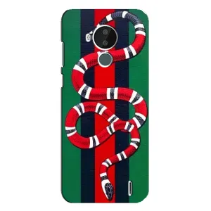 Чехлы ГУЧЧИ для Нокиа С30 (AlphaPrint) (Gucci змия)