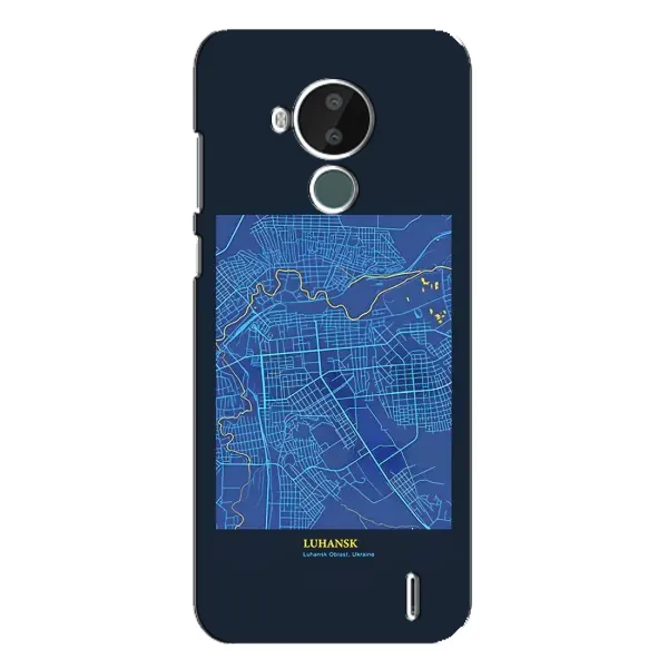 Чехол с принтом «Гуганск» для Nokia C30