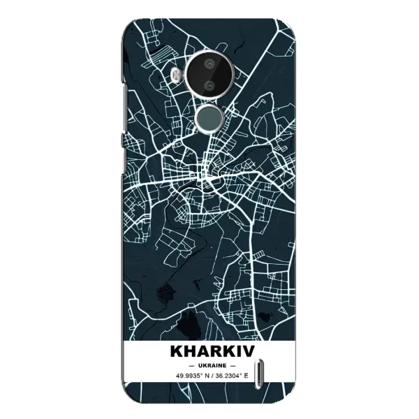 Чехол с принтом «Харьков» для Nokia C30