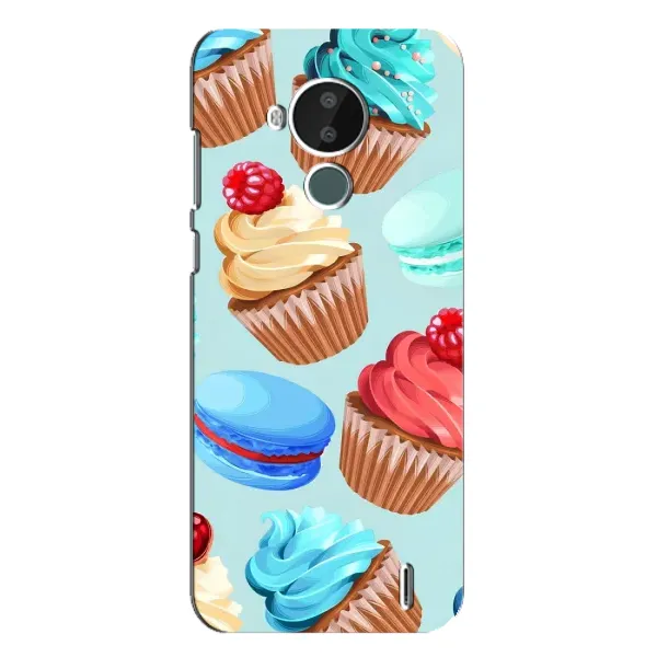 Чехол с принтом «Кексики» для Nokia C30