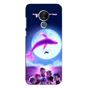 Чехлы BTS для Nokia C30 (AlphaPrint) (КИТ BTS)