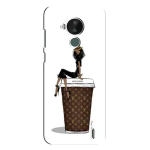 Чехлы Луи Витон для Nokia C30 (AlphaPrint - LOUIS VUITTON) (кофе LOUIS VUITTON)