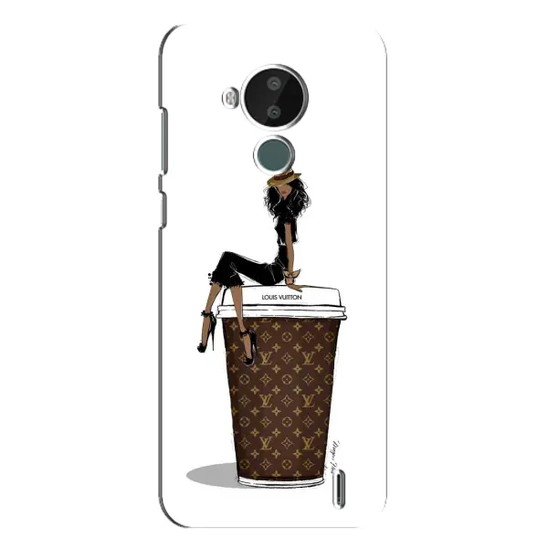 Чехол с принтом «кофе LOUIS VUITTON» для Nokia C30