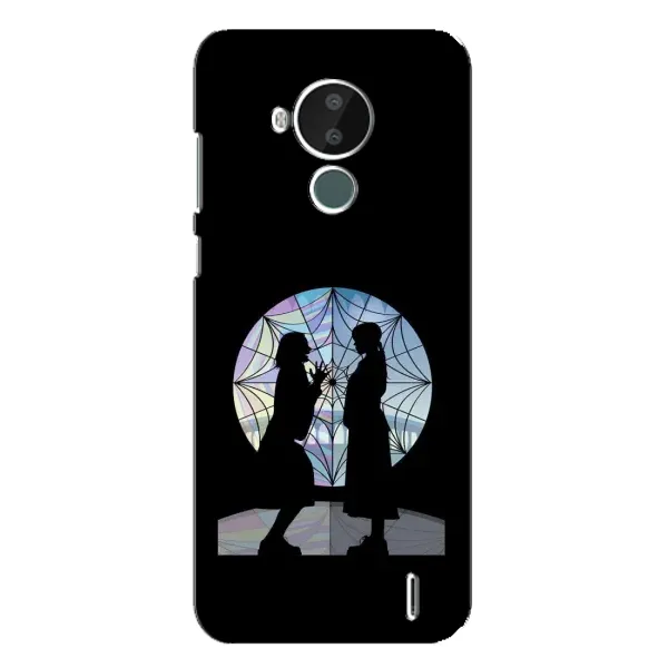 Чехол с принтом «комната Уэнздей» для Nokia C30