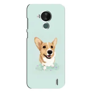 Чехлы с собаками для Nokia C30 (VPrint) (Корги)