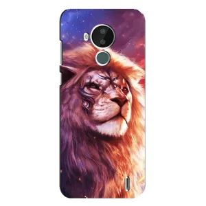 Чехол со Львом для Nokia C30 (VPrint) (Красочный Лев)