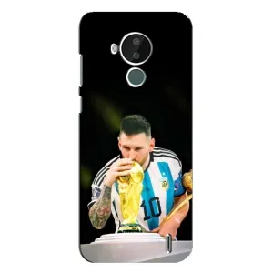 Чехлы для Nokia C30 (Leo чемпион) (AlphaPrint) (Кубок Месси)