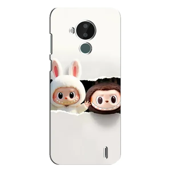 Чохол з принтом «Лабубу» для Nokia C30