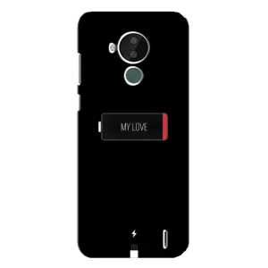 Чехлы для любимой на Нокиа С30 (VPrint) (Love battery)