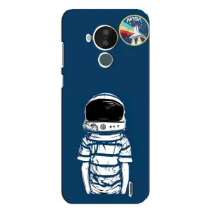 Чехол NASA для Nokia C30 (AlphaPrint) (Мальчик в шлеме)