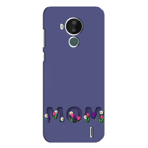 Чехол с принтом «Мама в цветах» для Nokia C30
