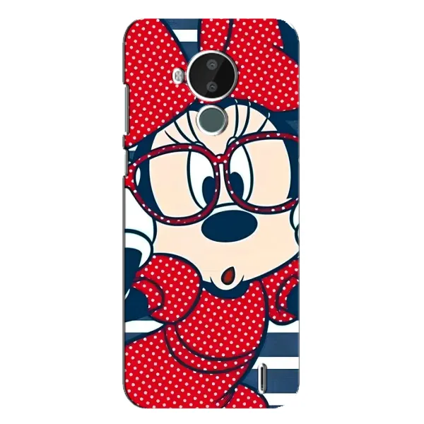 Чехол с принтом «Маус в очках» для Nokia C30