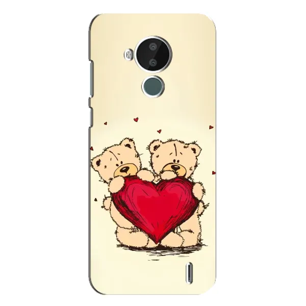 Чехол с принтом «Медвежонки» для Nokia C30