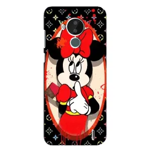 Чехол Disney Mouse Nokia C30 (PREMIUMPrint) (Минни Маус ЛВ)