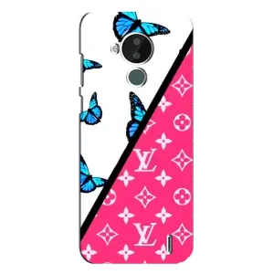 Брендновые Чехлы для Nokia C30 - (PREMIUMPrint) (Мода LV)