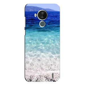Силиконовый чехол с КАРТИНКАМИ лето для Nokia C30 (AlphaPrint) (Море)