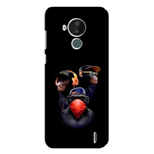 Чехол с принтом «Три обезьяны» для Nokia C30