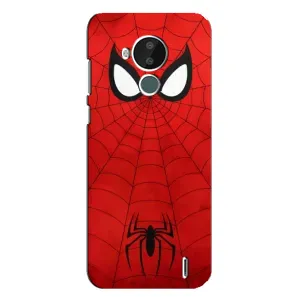 Чехол с человеком пауком для Nokia C30 - (AlphaPrint) (Паук (Марвел))