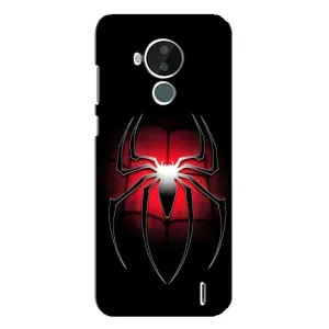 Чехол с человеком пауком для Nokia C30 - (AlphaPrint) (Паук марвел)
