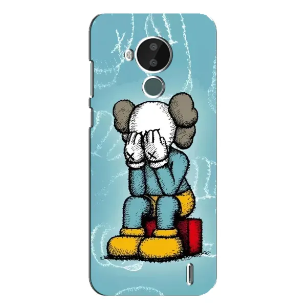 Чехол с принтом «Плач Bearbrick» для Nokia C30