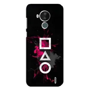 Чохол Гра в кальмара для Nokia C30 (Символи Гра кальмара)