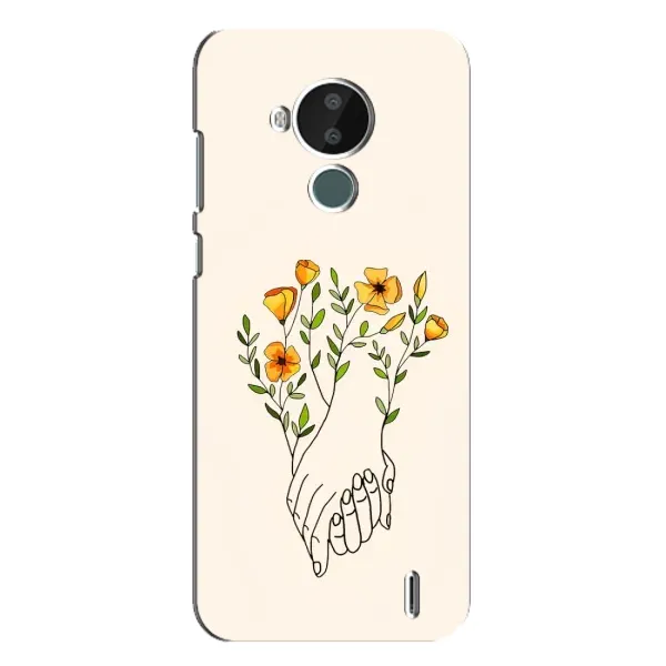 Чехол с принтом «Руки любви» для Nokia C30