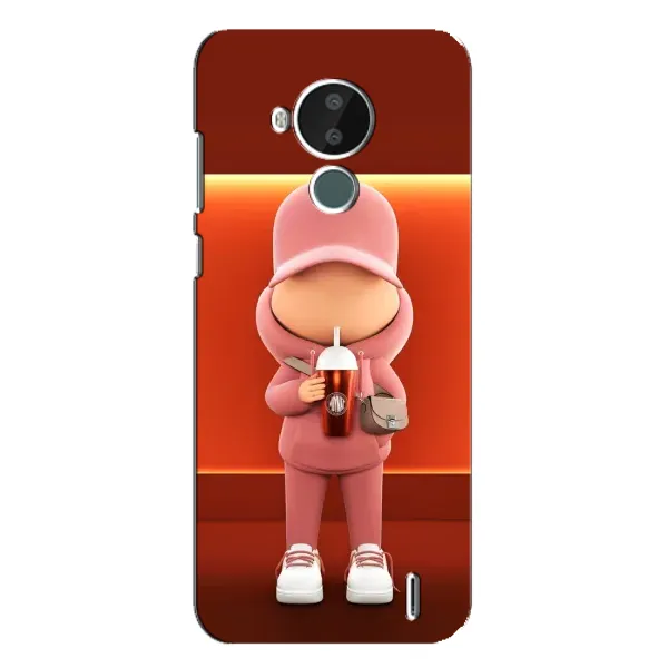 Чехол с принтом «С Кофе» для Nokia C30