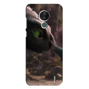 Чохол з принтом «Сцена з драконом» для Nokia C30