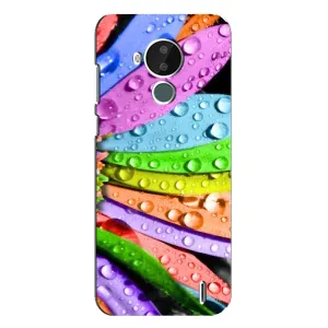 Чехлы (ART) Цветы на Nokia C30 (VPrint) (Семицветик)