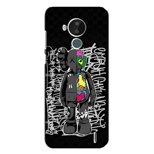Чехол с принтом «Стиль Bearbrick» для Nokia C30