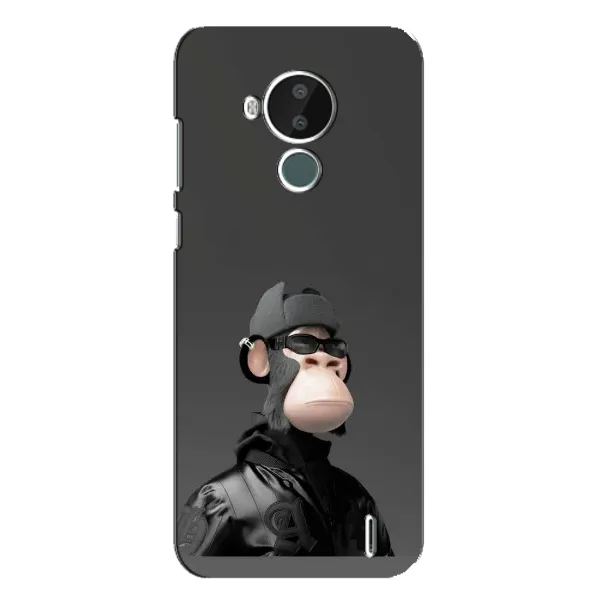 Чехол с принтом «стильная обезьяна NFT» для Nokia C30