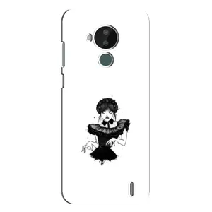 Чехлы Венсдей на Nokia C30 Уэнсдей (AlphaPrint) (танец Уэнздей)