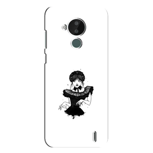 Чехол с принтом «танец Уэнздей» для Nokia C30