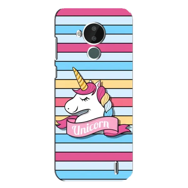 Чехол с принтом «Unicorn» для Nokia C30