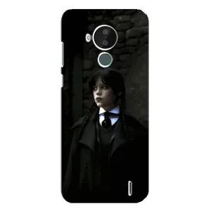 Чохол з принтом «Темний стиль Венздей» для Nokia C30