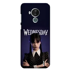 Силиконовый чехол с картинкой для Nokia C30 (Wednesday)