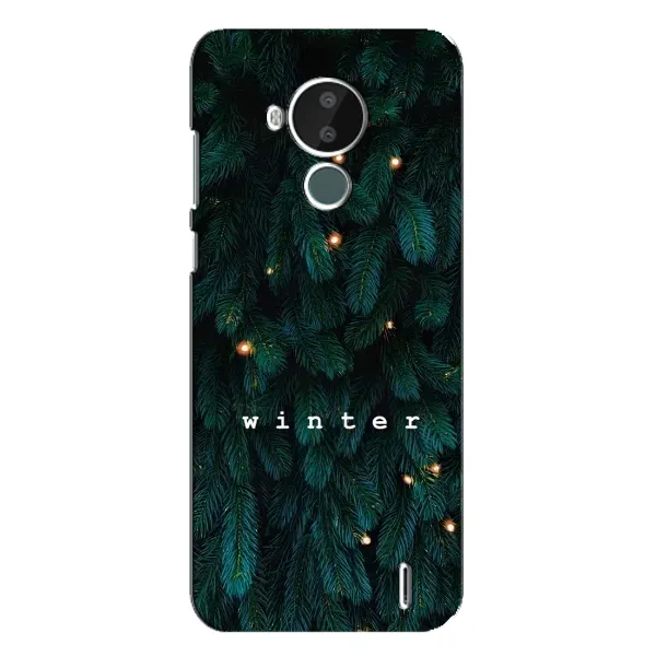 Чехол с принтом «Winter» для Nokia C30