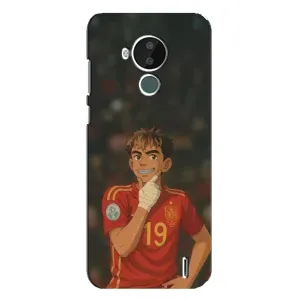 Чохол з футболістом Ламін Ямаль Nokia C30 (Ямаль аніме)
