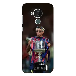 Чохол з футболістом Ламін Ямаль Nokia C30 (Ямаль з кубком)